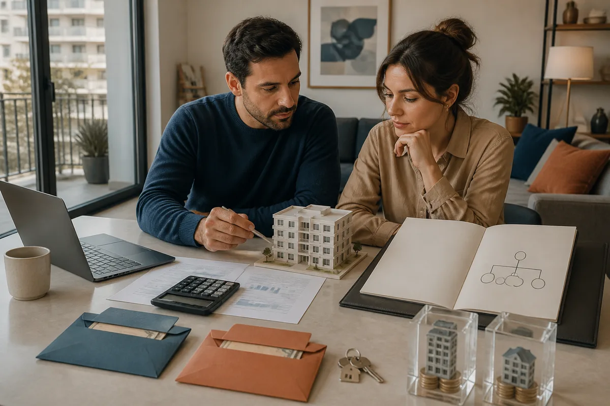 Investissement immobilier en couple : répartir les revenus et se protéger durablement